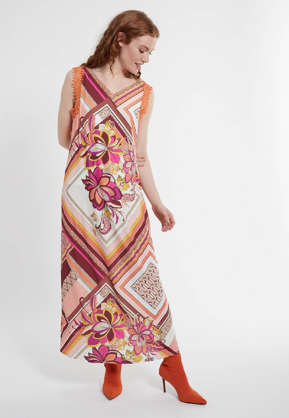 Ana Alcazar Maxikleid Durela