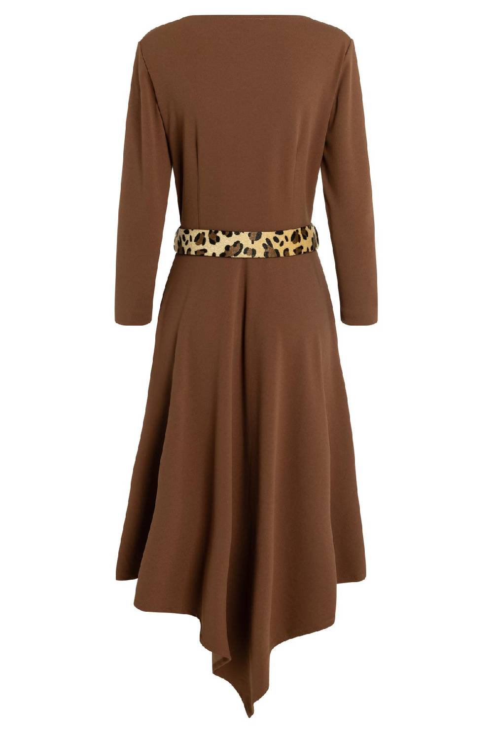 Ana Alcazar Midi Kleid Walore Braun