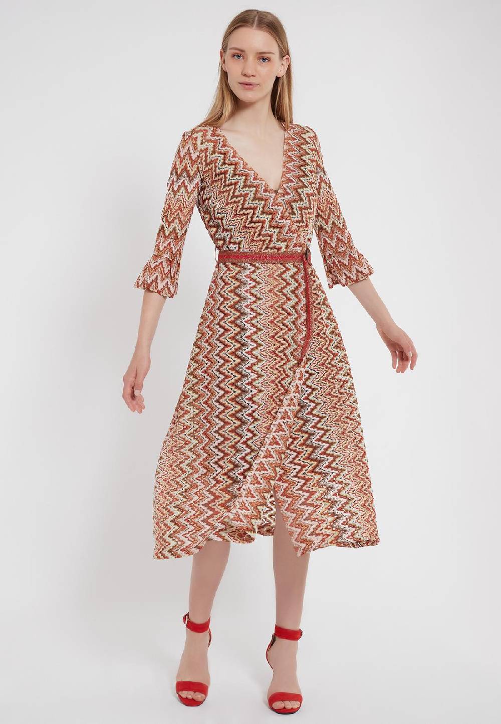 Ana Alcazar Midi Kleid Zalo