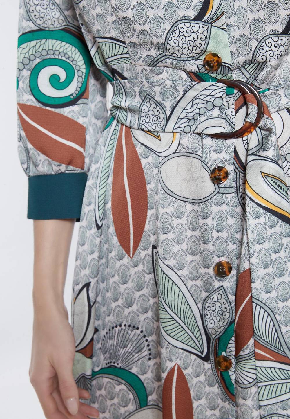 Ana Alcazar Midi Kleid Zeska