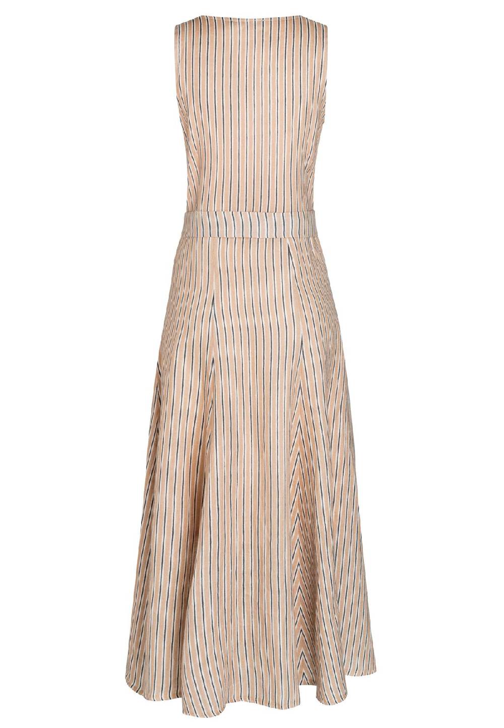 Ana Alcazar Midi Leinenkleid Zeimy Light