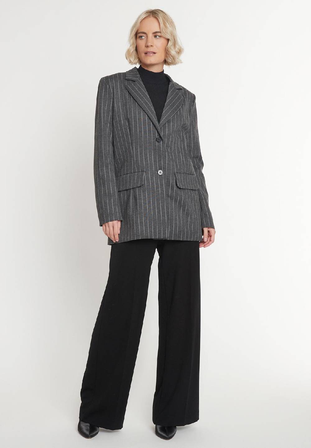 Ana Alcazar Nadelstreifen Blazer Mesea