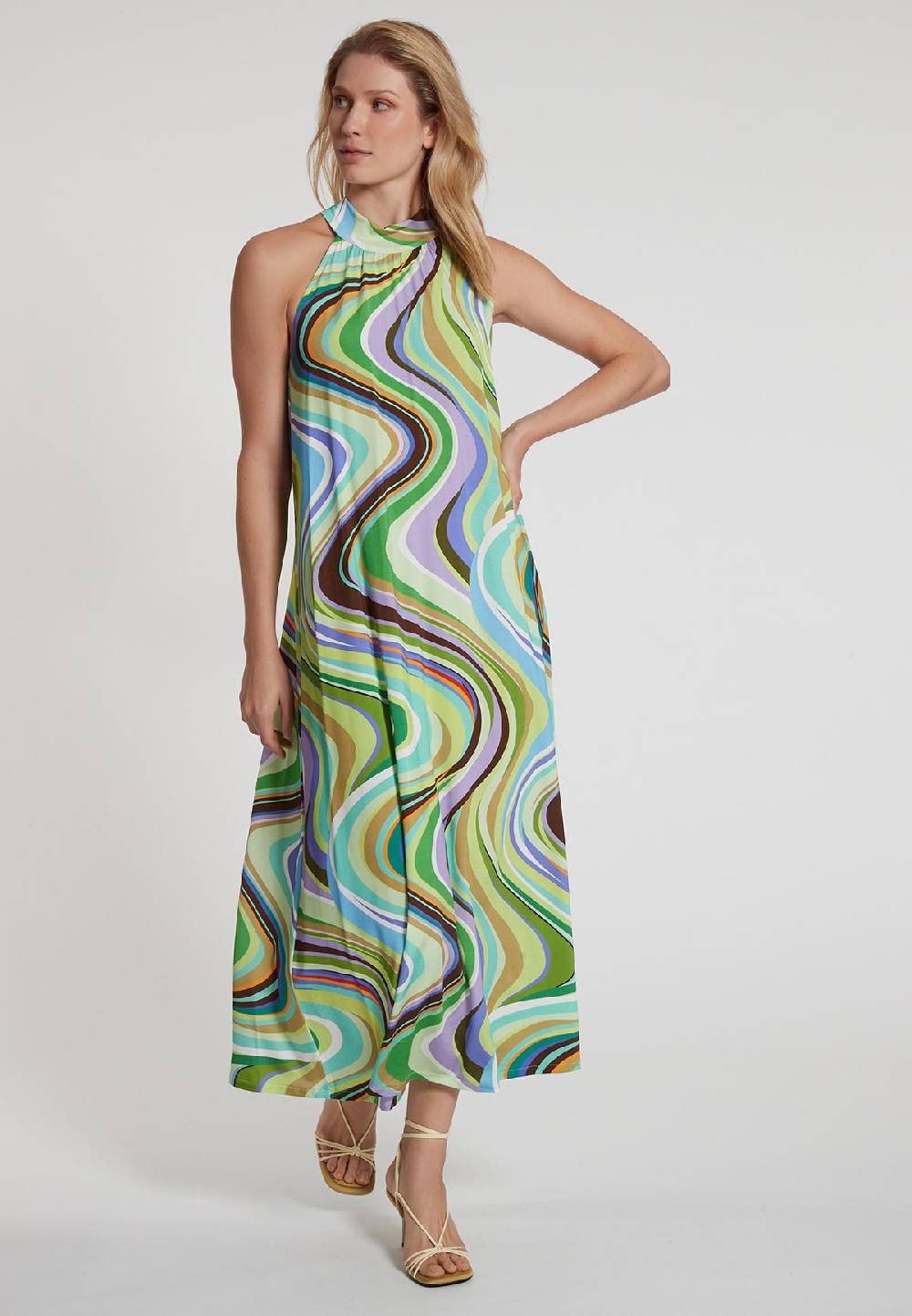 Ana Alcazar Neckholderkleid Gealas