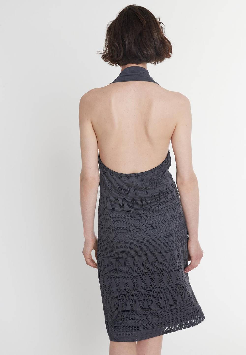 Ana Alcazar Neckholderkleid Pisea