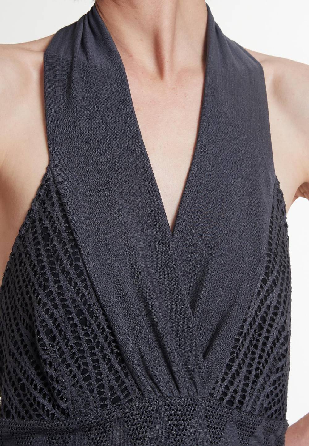 Ana Alcazar Neckholderkleid Pisea