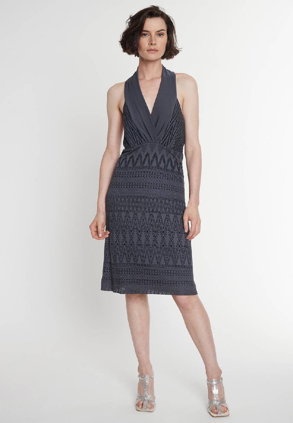 Ana Alcazar Neckholderkleid Pisea