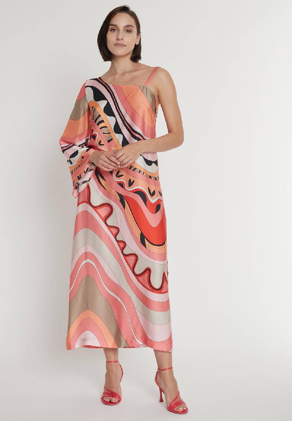 Ana Alcazar One-Shoulder Kleid Paosa