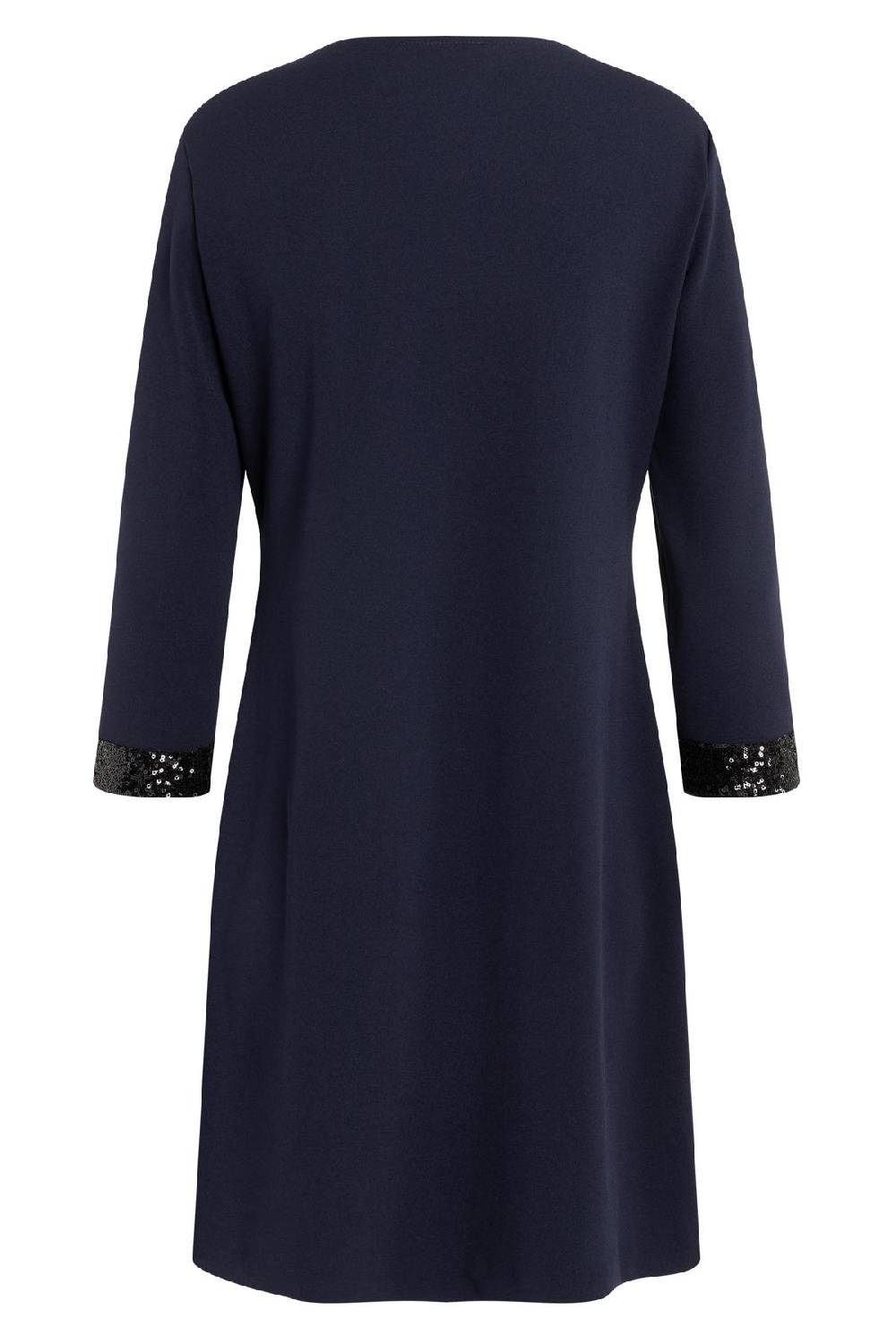 Ana Alcazar Pailletten Kleid Wajani Blau