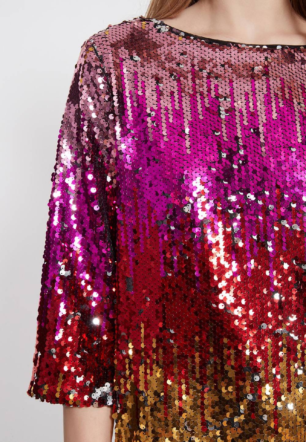 Ana Alcazar Pailletten Kleid Wanuka