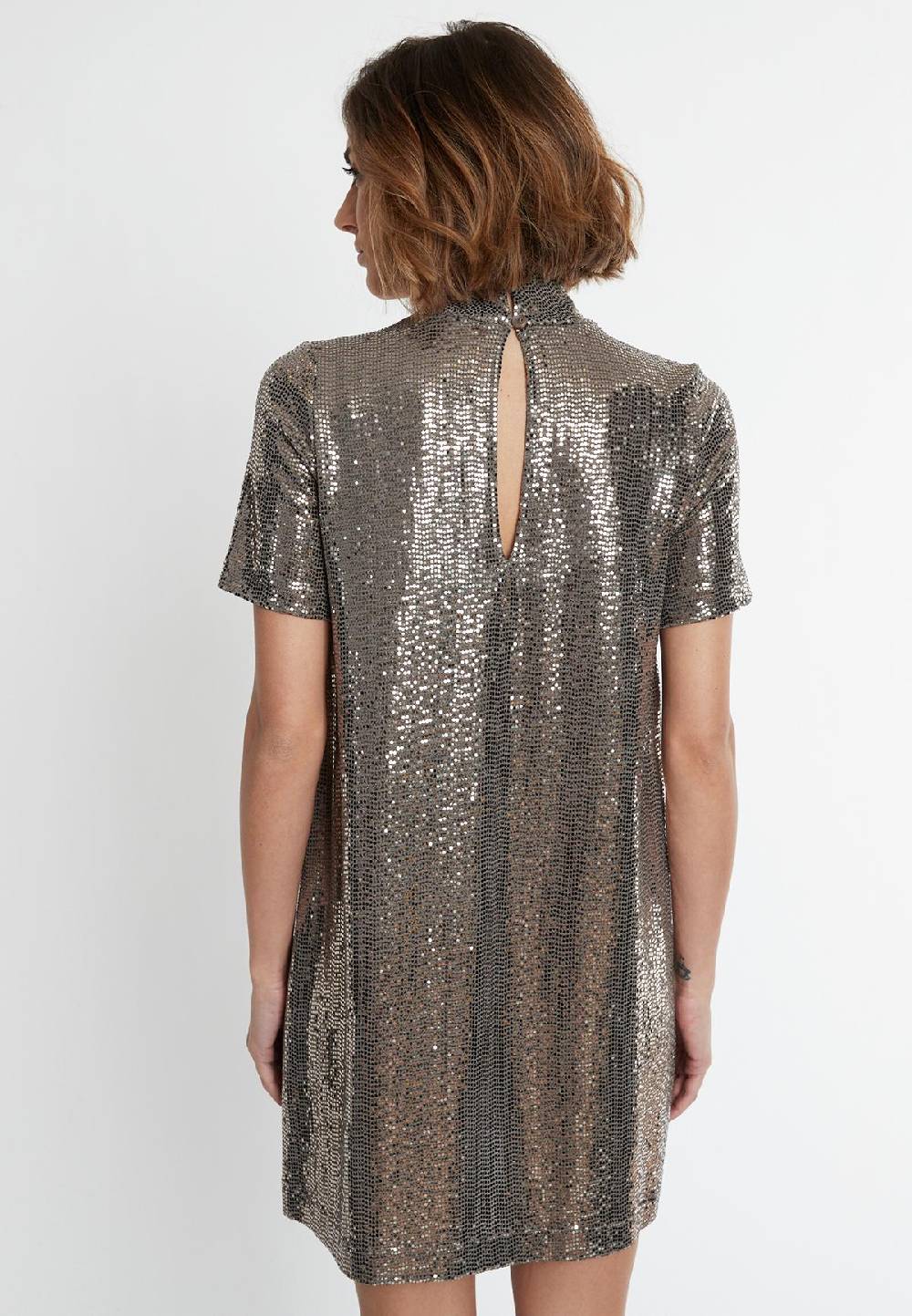 Ana Alcazar Pailletten Minikleid Sagena