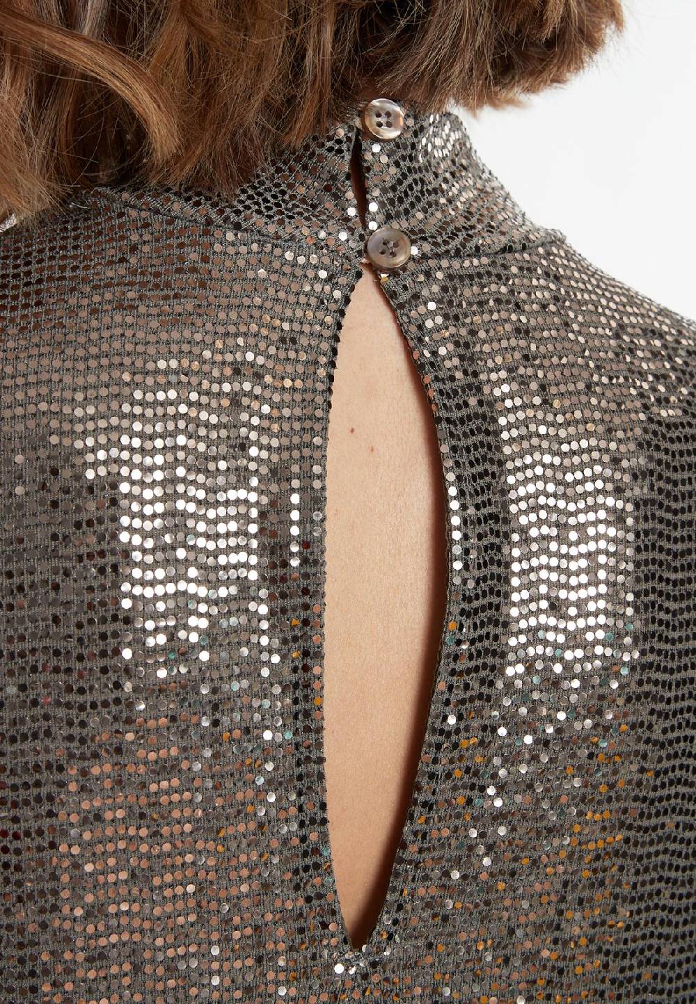 Ana Alcazar Pailletten Minikleid Sagena