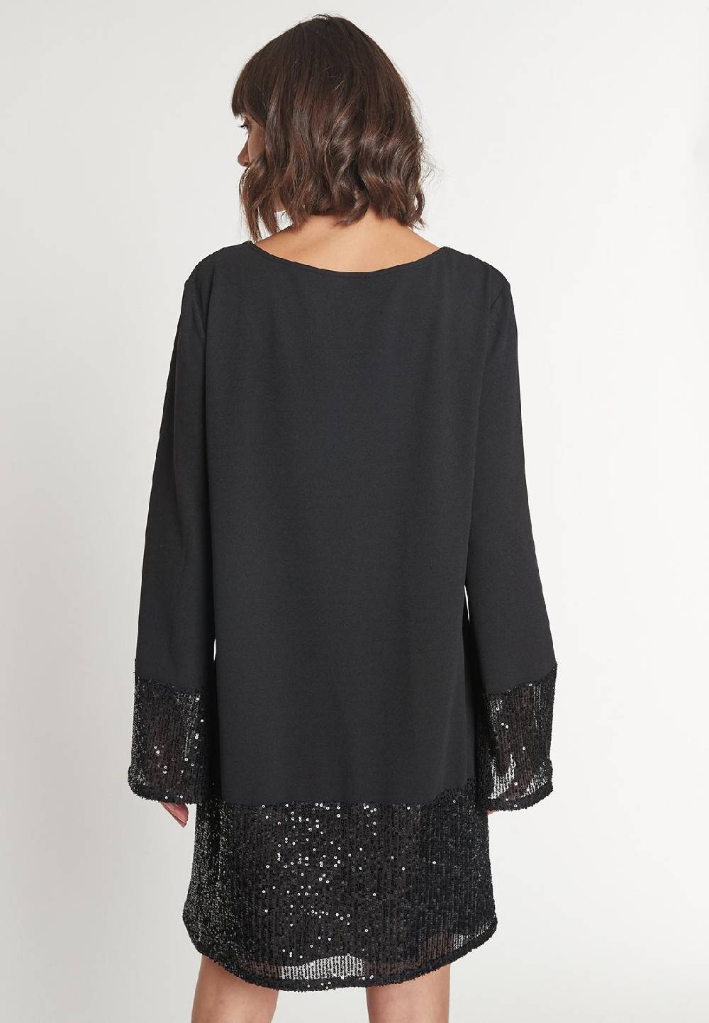 Ana Alcazar Pailletten Mix Kleid Magola