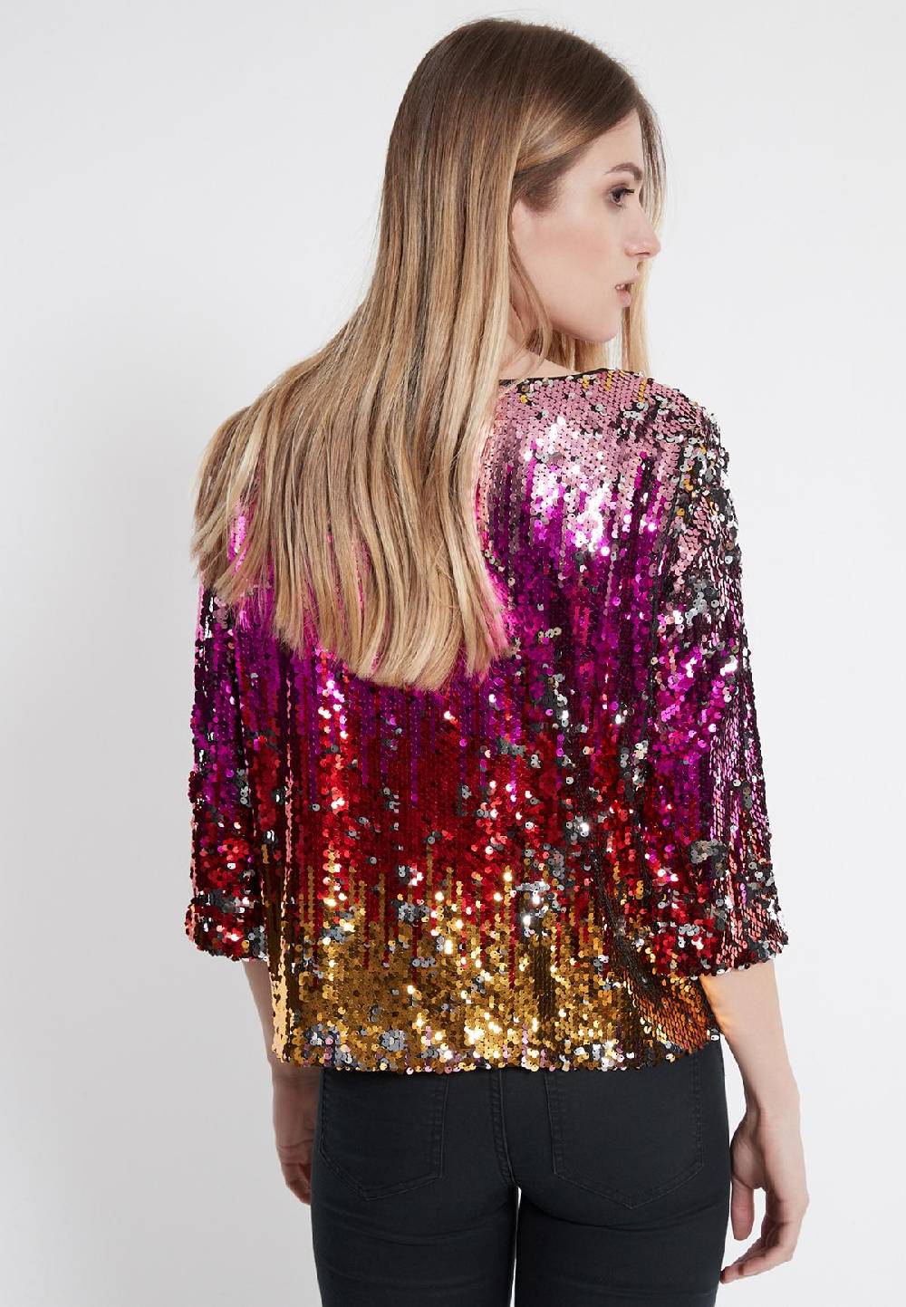 Ana Alcazar Pailletten Top Wanety