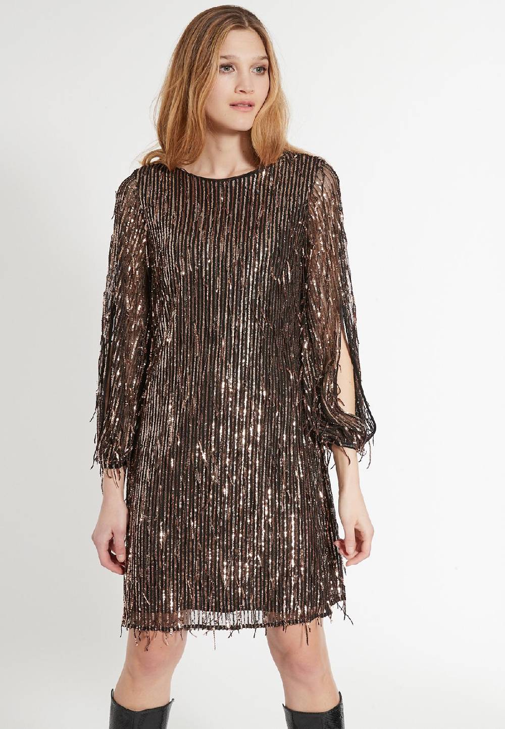 Ana Alcazar Paillettenkleid Ecaiby