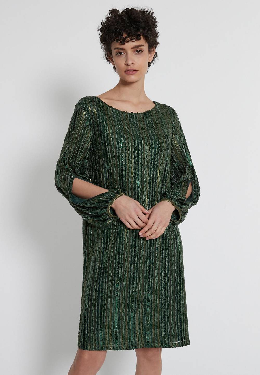 Ana Alcazar Paillettenkleid Habora