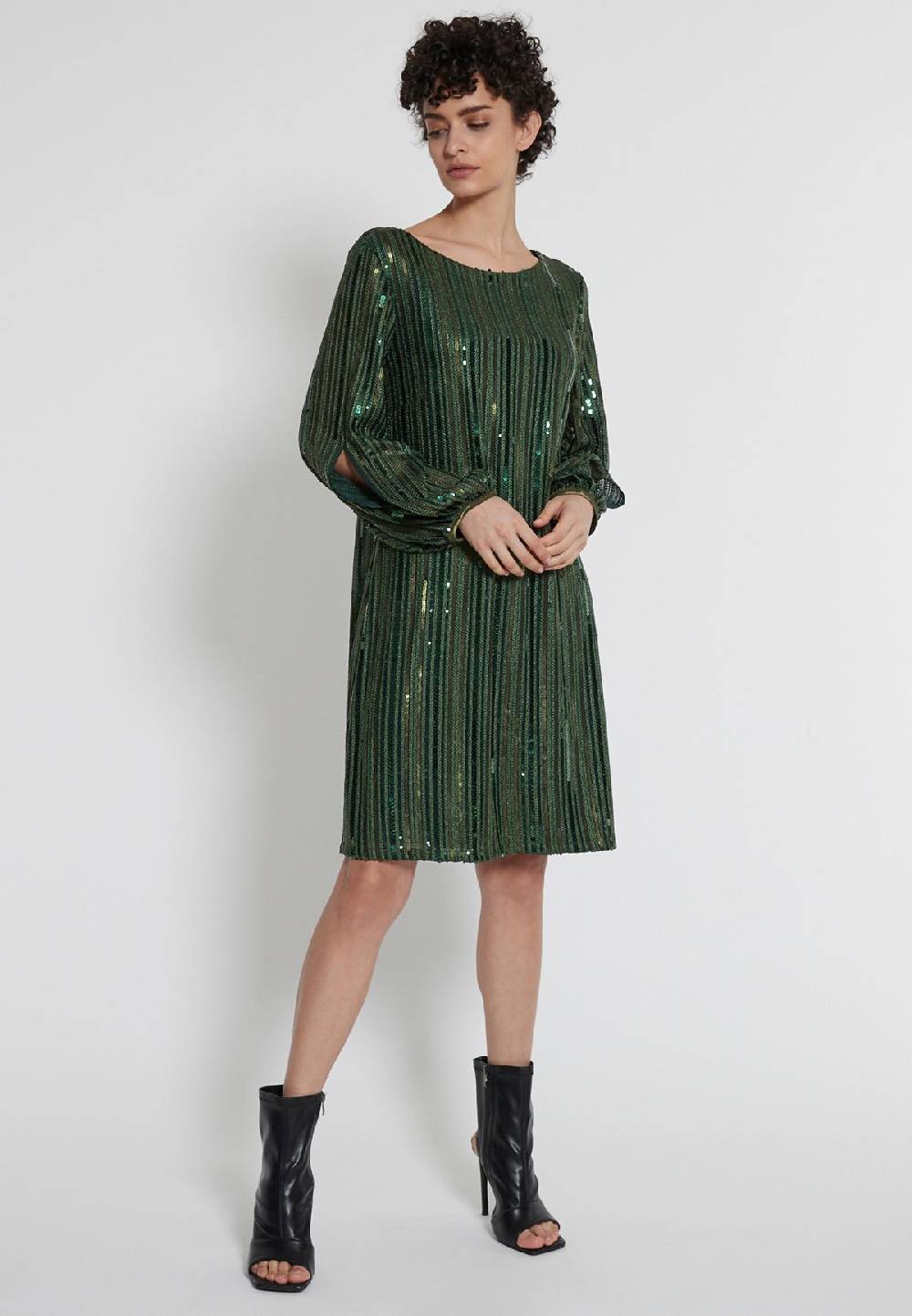 Ana Alcazar Paillettenkleid Habora