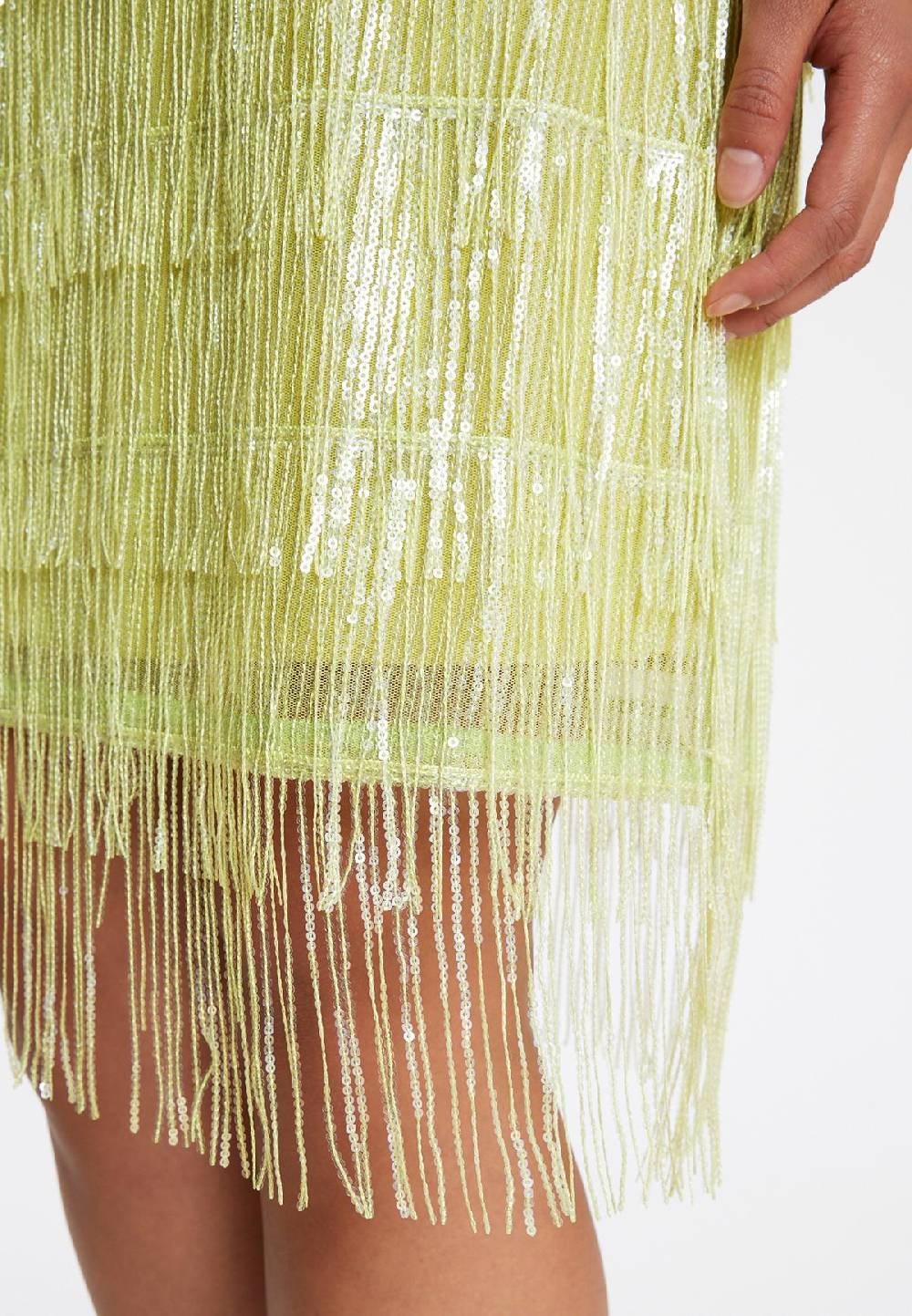 Ana Alcazar Paillettenkleid Riba