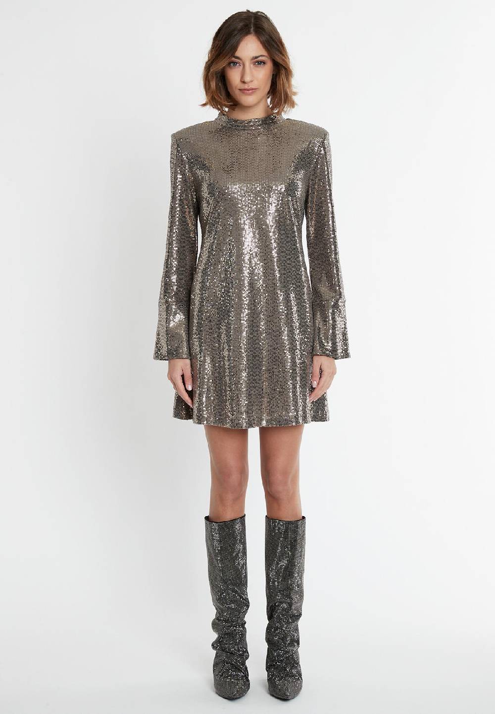 Ana Alcazar Paillettenkleid Sagali