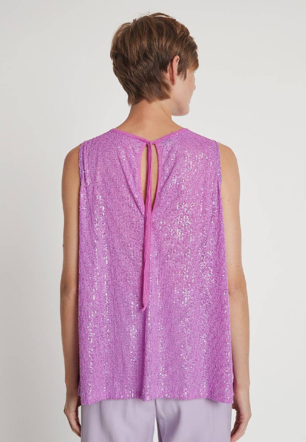 Ana Alcazar Paillettentop Labesi