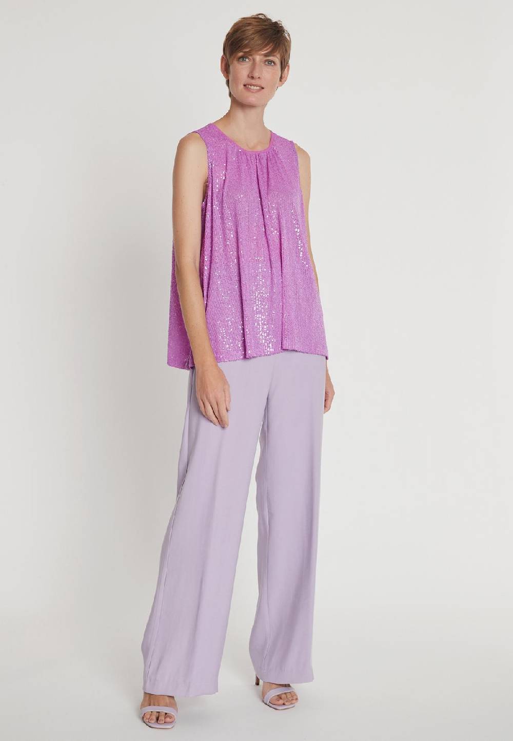 Ana Alcazar Paillettentop Labesi