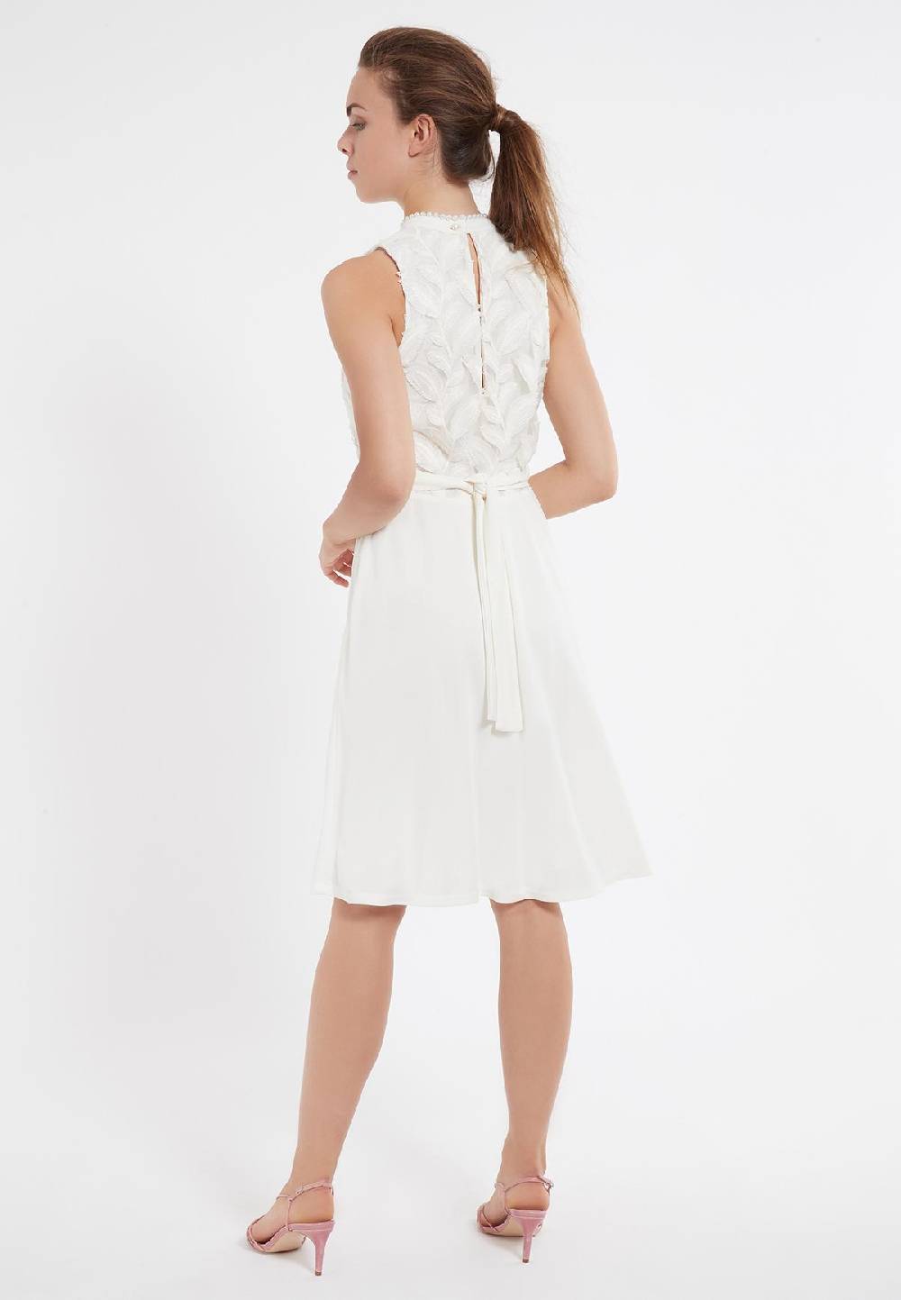 Ana Alcazar Perlen Kleid Zawy