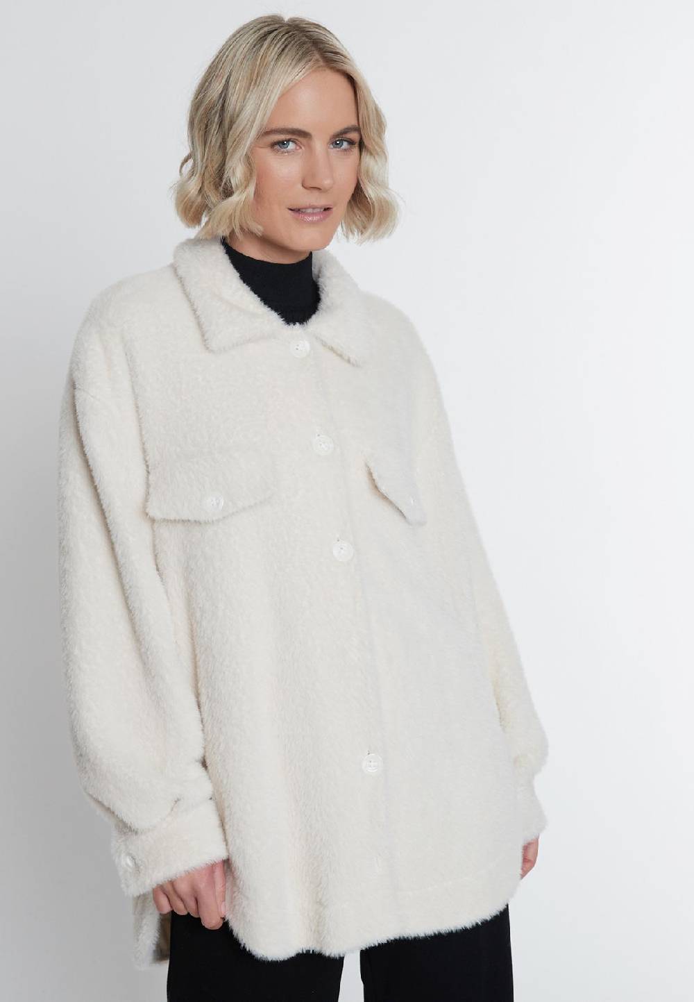 Ana Alcazar Plüschjacke Mabisy