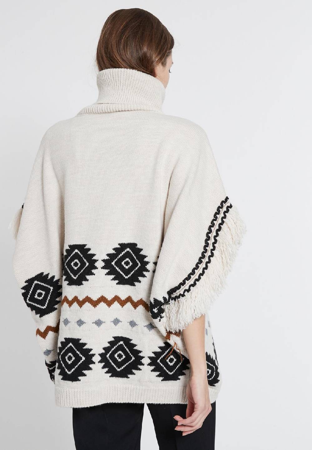 Ana Alcazar Poncho Pullover Evolys