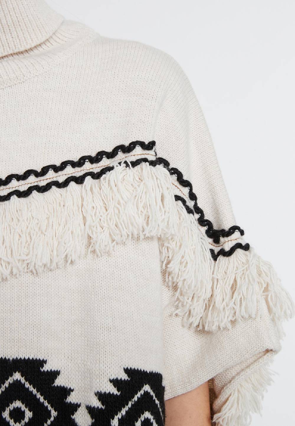 Ana Alcazar Poncho Pullover Evolys