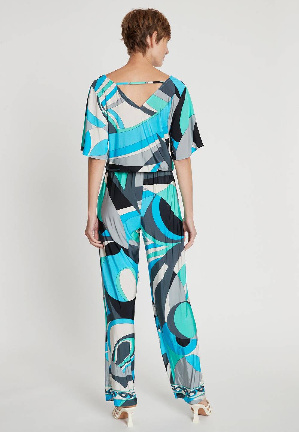 Ana Alcazar Print Jumpsuit Lotani