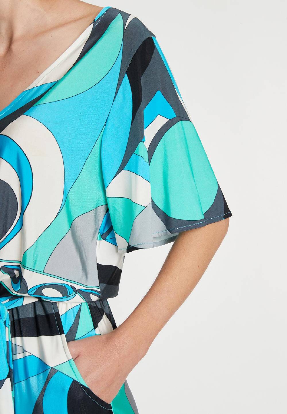 Ana Alcazar Print Jumpsuit Lotani