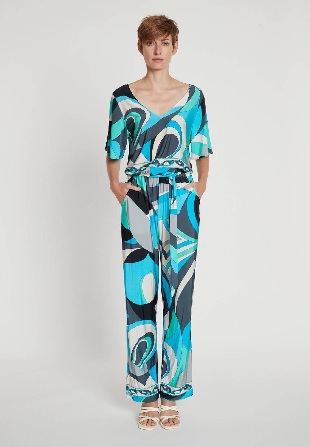 Ana Alcazar Print Jumpsuit Lotani