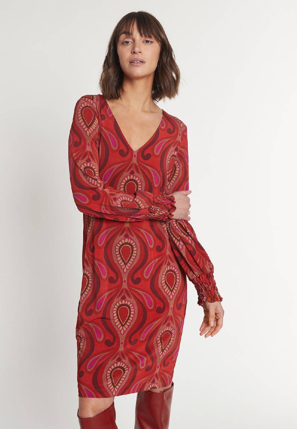 Ana Alcazar Printkleid Mosima