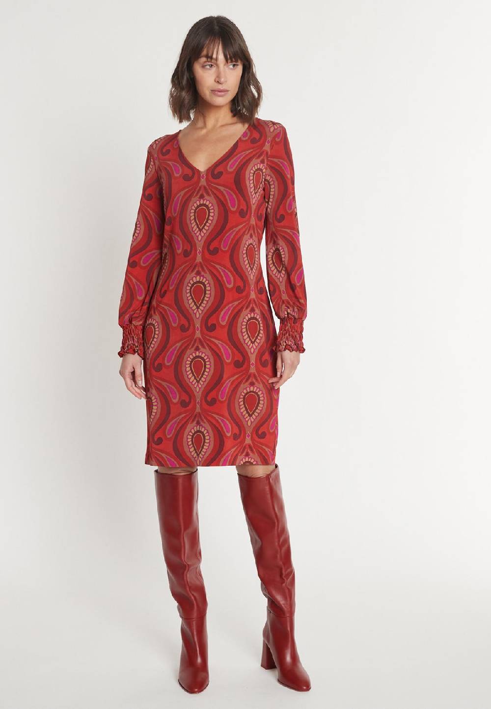 Ana Alcazar Printkleid Mosima