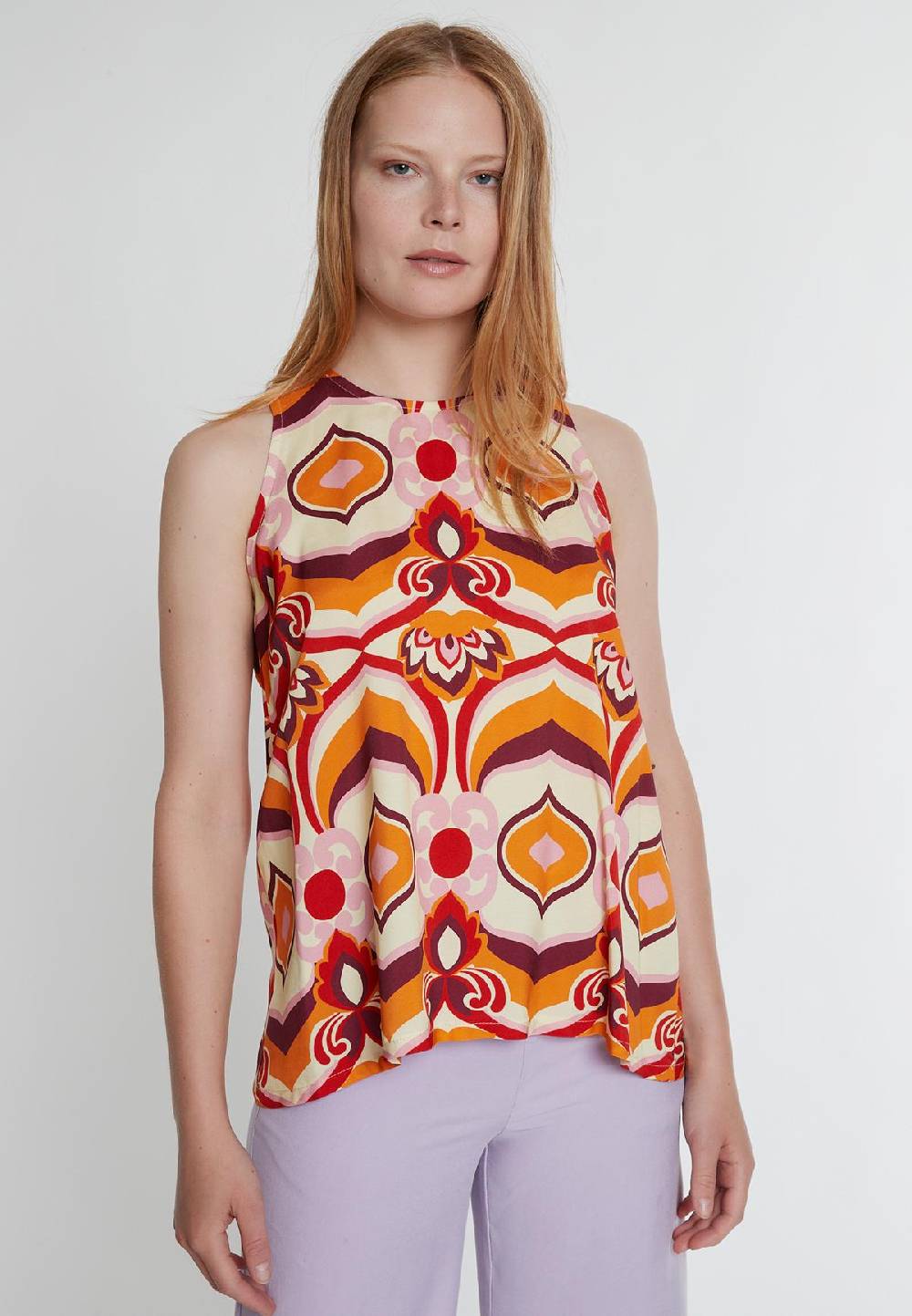 Ana Alcazar Printtop Kamoni