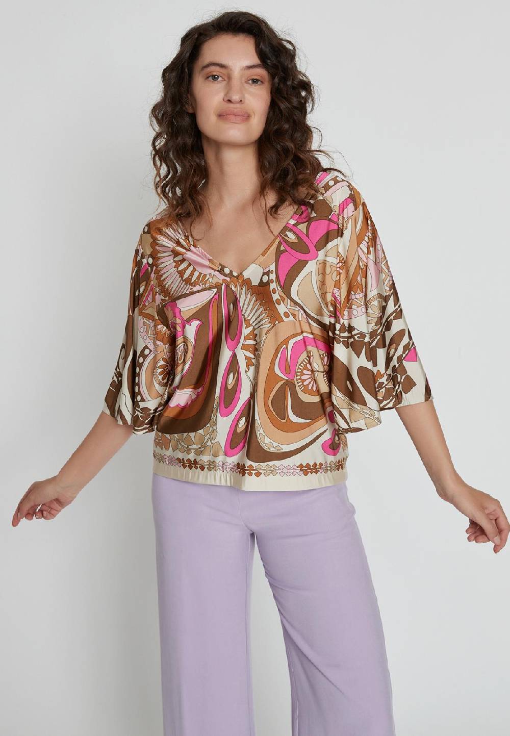 Ana Alcazar Printtop Kiwara