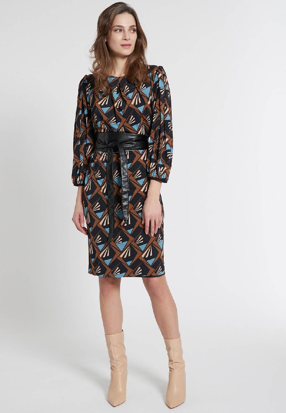 Ana Alcazar Puffarmkleid Esida