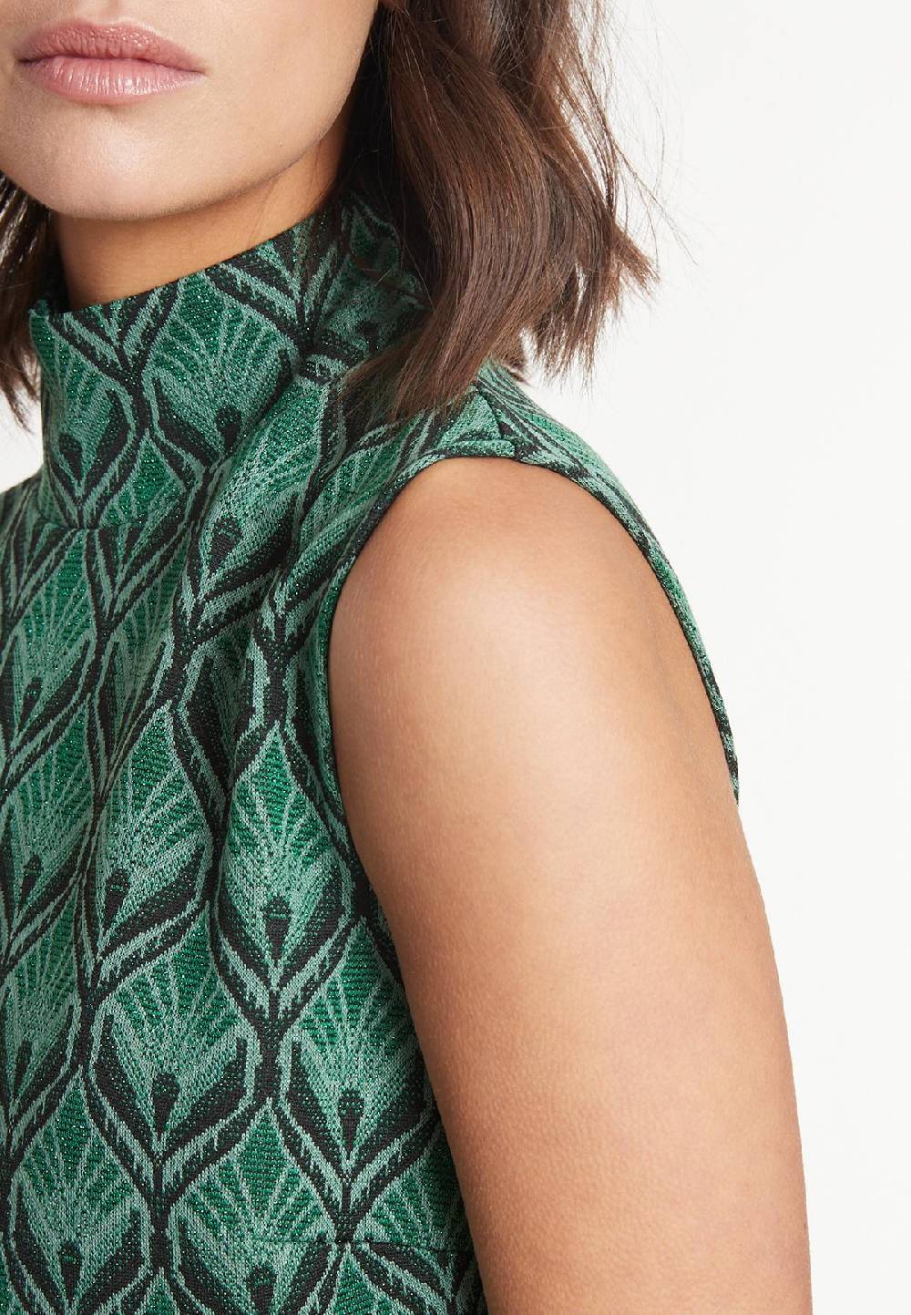 Ana Alcazar Rollkragenkleid Mihela