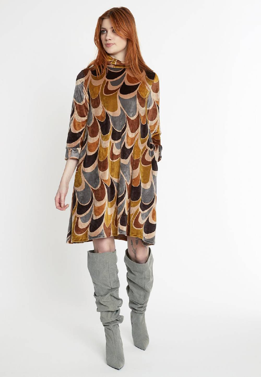 Ana Alcazar Rollkragenkleid Sotana