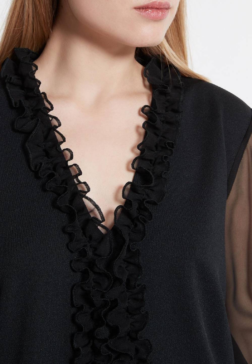 Ana Alcazar Rüschen Kleid Wamty