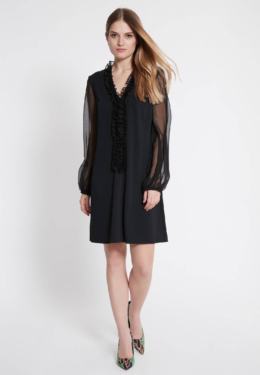 Ana Alcazar Rüschen Kleid Wamty