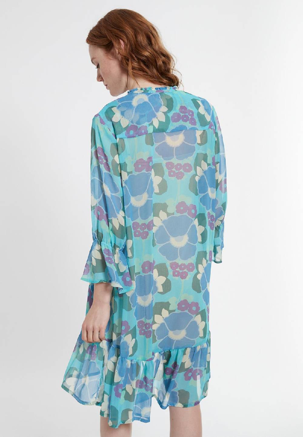 Ana Alcazar Rüschenkleid Dimonis