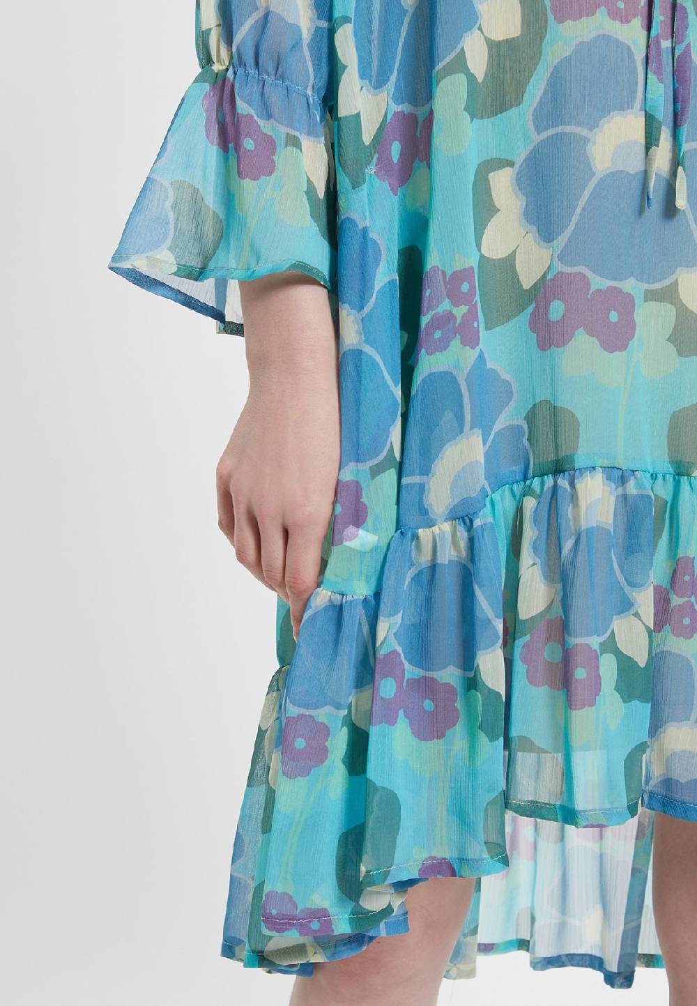 Ana Alcazar Rüschenkleid Dimonis