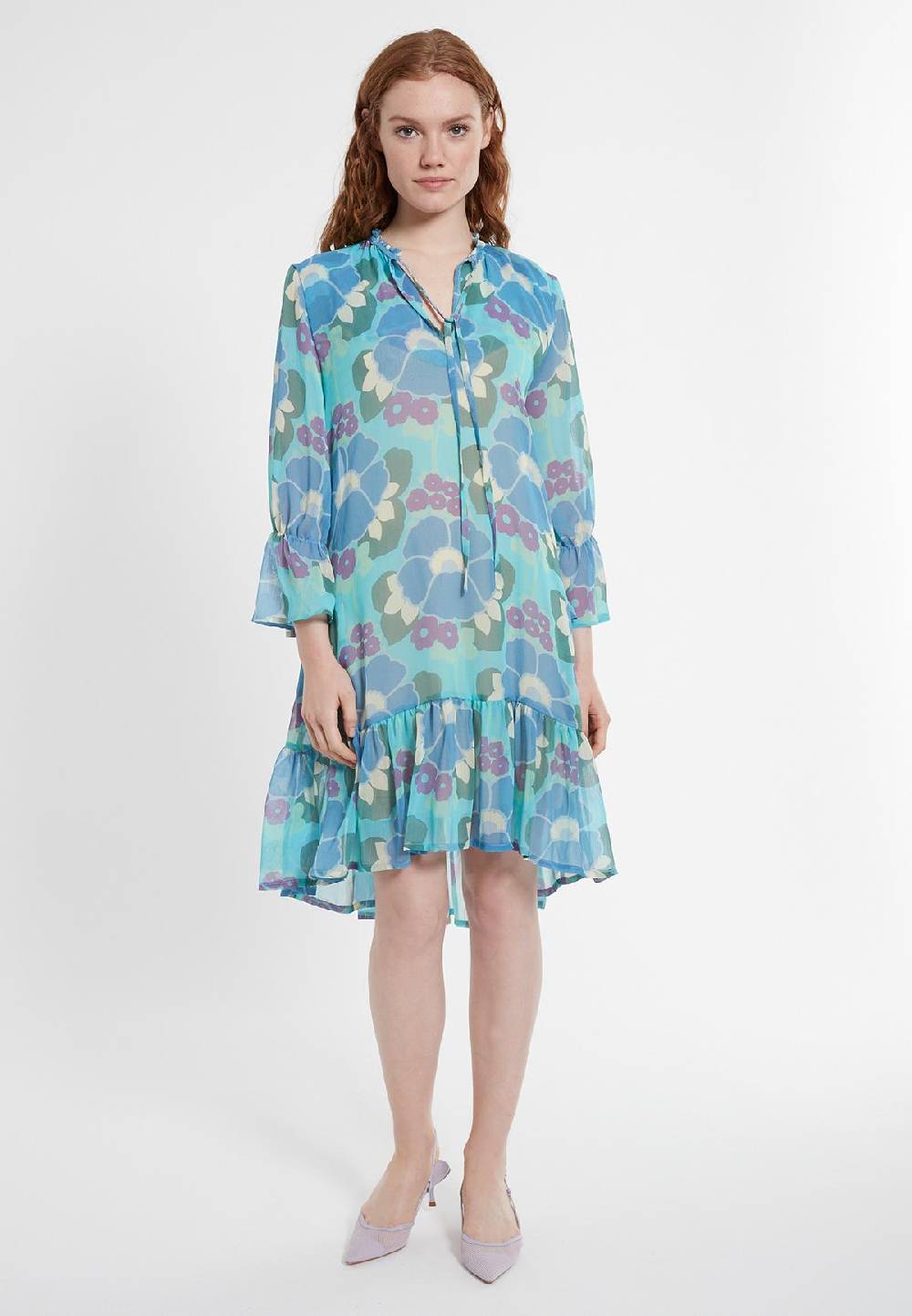 Ana Alcazar Rüschenkleid Dimonis