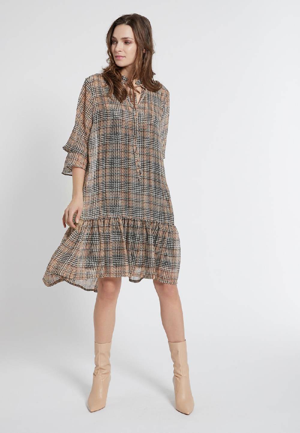 Ana Alcazar Rüschenkleid Efimea