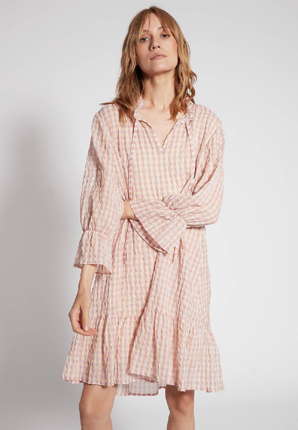 Ana Alcazar Rüschenkleid Fafone