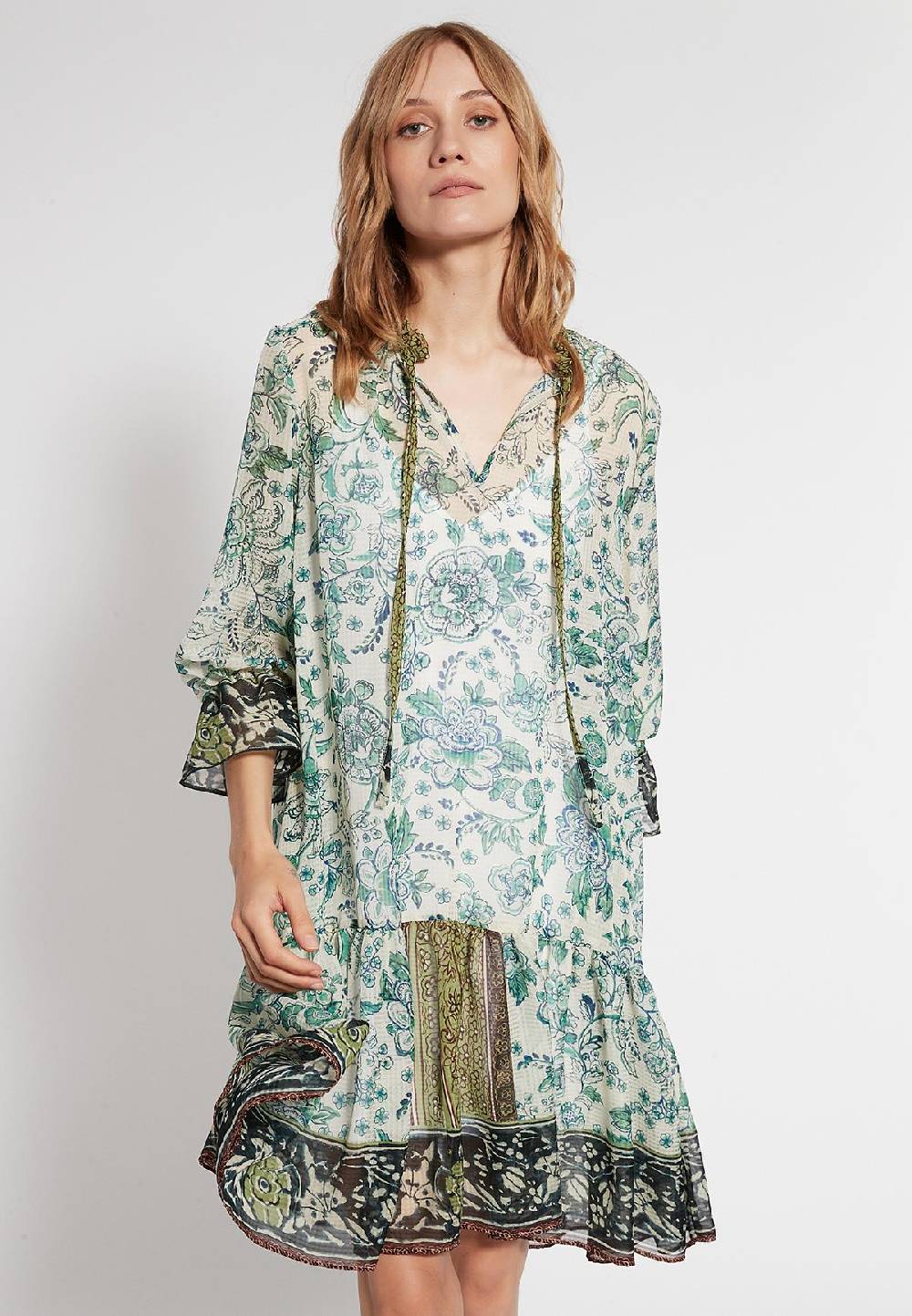 Ana Alcazar Rüschenkleid Fejana