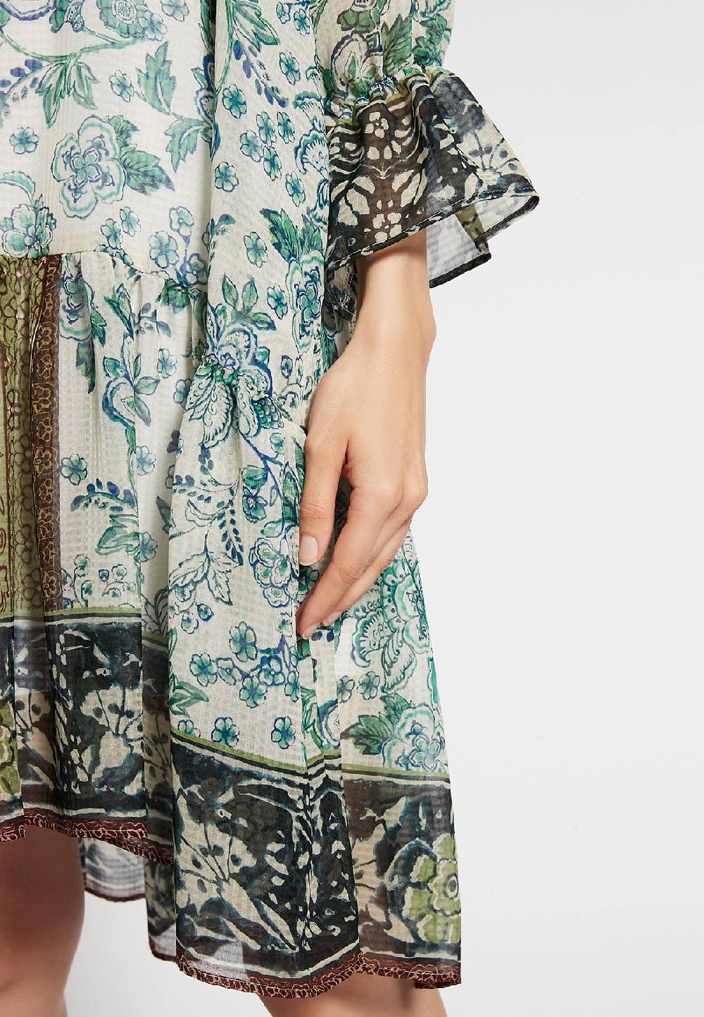 Ana Alcazar Rüschenkleid Fejana