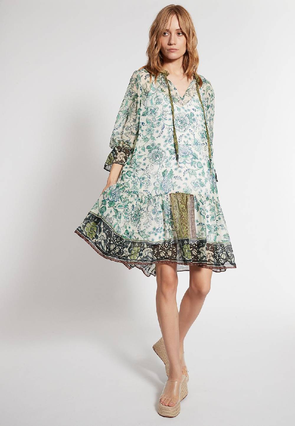 Ana Alcazar Rüschenkleid Fejana