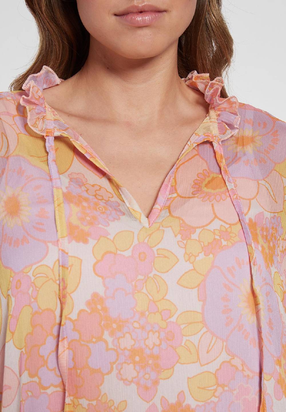 Ana Alcazar Rüschenkleid Gorgy