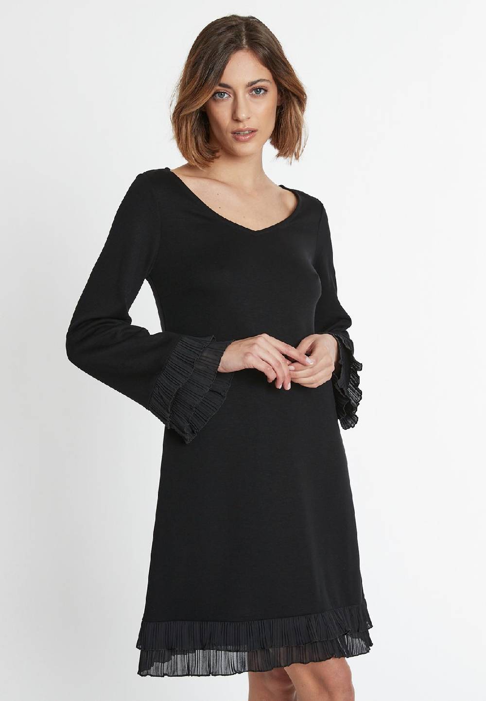 Ana Alcazar Rüschenkleid Sipora